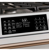 CAFE  Caf? 30" Smart Slide-in, Front-control, Gas Range With Convection Oven - Matte White (CGS700P4MW2)