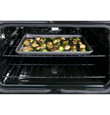 CAFE  Caf? 30" Smart Slide-in, Front-control, Gas Double-oven Range With Convection - Stainless Steel (CGS750P2MS1)