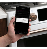 CAFE  Caf? 30" Smart Slide-in, Front-control, Gas Double-oven Range With Convection - Matte White (CGS750P4MW2)