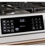 CAFE  Caf? 30" Smart Slide-in, Front-control, Gas Double-oven Range With Convection - Matte White (CGS750P4MW2)