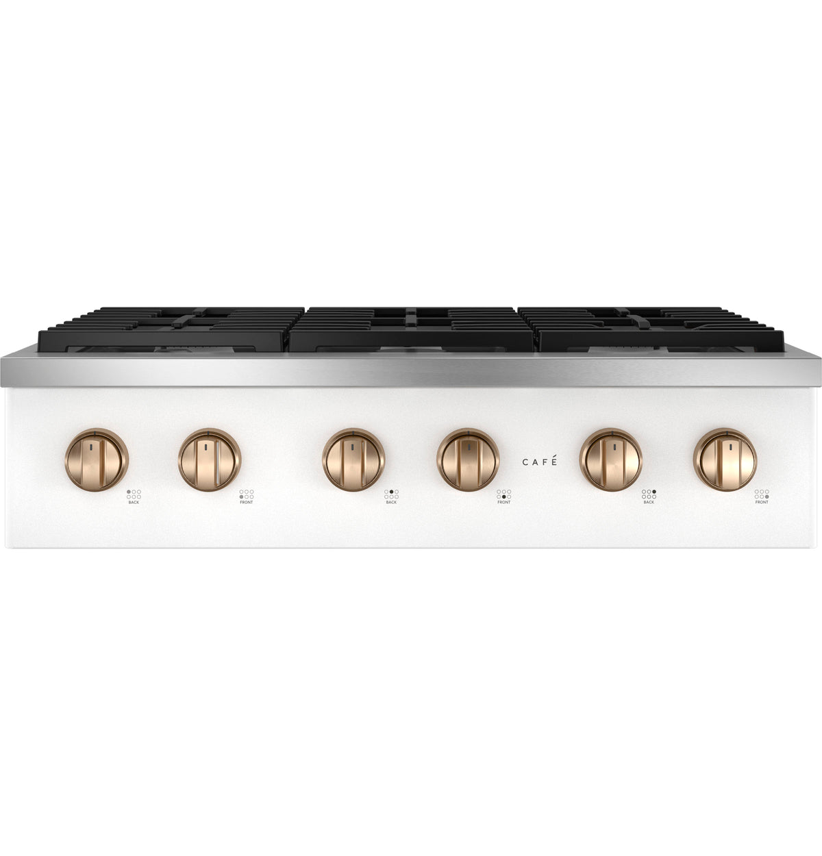CAFE  Caf? 36" Commercial-style Gas Rangetop With 6 Burners (natural Gas) - Matte White (CGU366P4TW2)