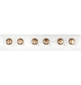 CAFE  Caf? 36" Commercial-style Gas Rangetop With 6 Burners (natural Gas) - Matte White (CGU366P4TW2)