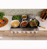 CAFE  Caf? 36" Commercial-style Gas Rangetop With 6 Burners (natural Gas) - Matte White (CGU366P4TW2)