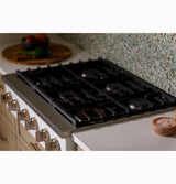 CAFE  Caf? 36" Commercial-style Gas Rangetop With 6 Burners (natural Gas) - Matte White (CGU366P4TW2)