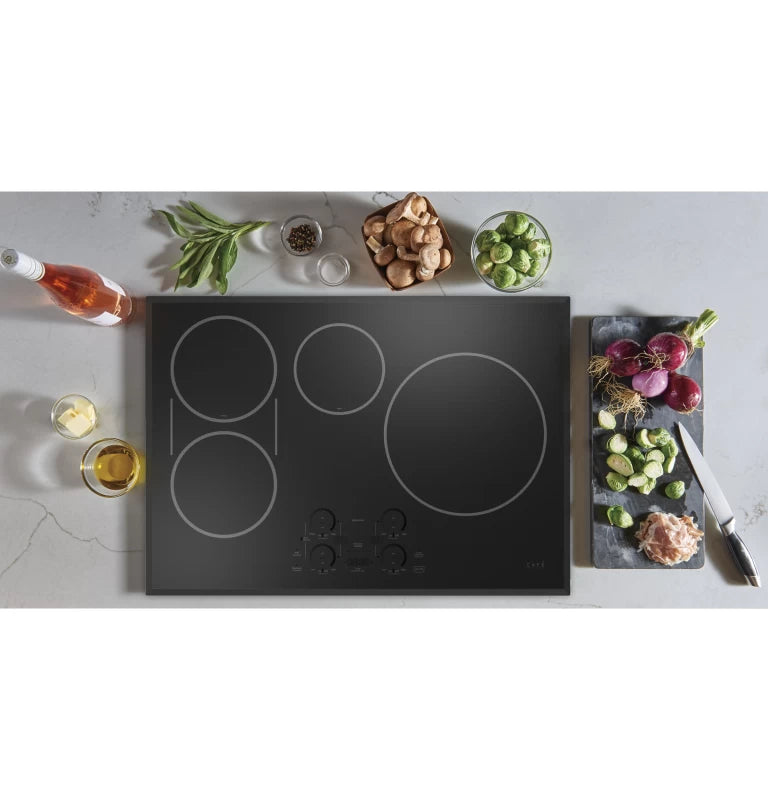 CAFE Series ENERGY STAR® 30" Built-In Touch Control Induction Cooktop - Black (CHP90301TBB)