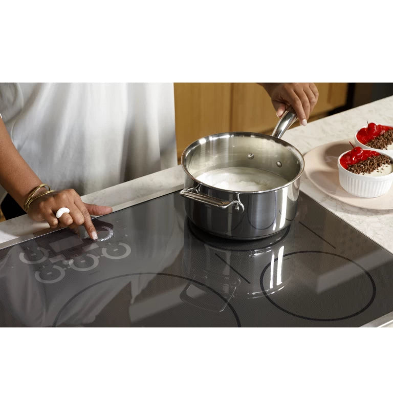 CAFE Series ENERGY STAR® 30" Built-In Touch Control Induction Cooktop - Black (CHP90301TBB)