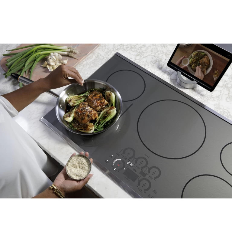 CAFE Series ENERGY STAR® 30" Built-In Touch Control Induction Cooktop - Black (CHP90301TBB)