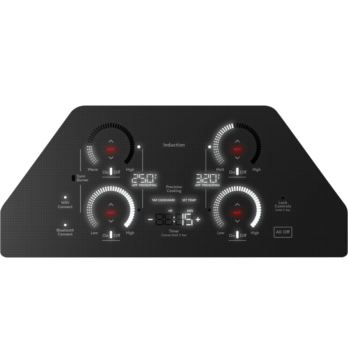 CAFE  Caf? Series 30" Built-in Touch Control Induction Cooktop - Black (CHP90301TBB)