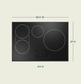 CAFE  Caf? Series 30" Built-in Touch Control Induction Cooktop - Black (CHP90301TBB)