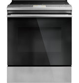 Cafe  CAF?™ 30" Smart Slide-In, Front-Control, Induction and Convection Range with In-Oven Camera in Platinum Glass - Platinum Glass (CHS90XM2NS5)