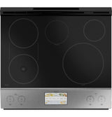 CAFE  30" Smart Slide-in, Front-control, Induction And Convection Range With In-oven Camera In Platinum Glass - Platinum Glass (CHS90XM2NS5)