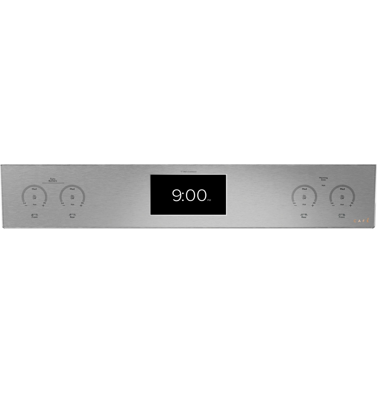 Cafe  CAF?™ 30" Smart Slide-In, Front-Control, Induction and Convection Range with In-Oven Camera in Platinum Glass - Platinum Glass (CHS90XM2NS5)