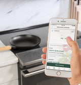 Cafe  CAF?™ 30" Smart Slide-In, Front-Control, Induction and Convection Range with In-Oven Camera in Platinum Glass - Platinum Glass (CHS90XM2NS5)