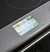 CAFE  30" Smart Slide-in, Front-control, Induction And Convection Range With In-oven Camera In Platinum Glass - Platinum Glass (CHS90XM2NS5)