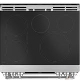 CAFE  Caf? 30" Smart Slide-in, Front-control, Induction And Convection Double-oven Range - Stainless Steel (CHS950P2MS1)