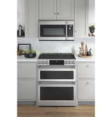 CAFE  Caf? 30" Smart Slide-in, Front-control, Induction And Convection Double-oven Range - Stainless Steel (CHS950P2MS1)