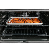 CAFE  Caf? 30" Smart Slide-in, Front-control, Induction And Convection Double-oven Range - Stainless Steel (CHS950P2MS1)