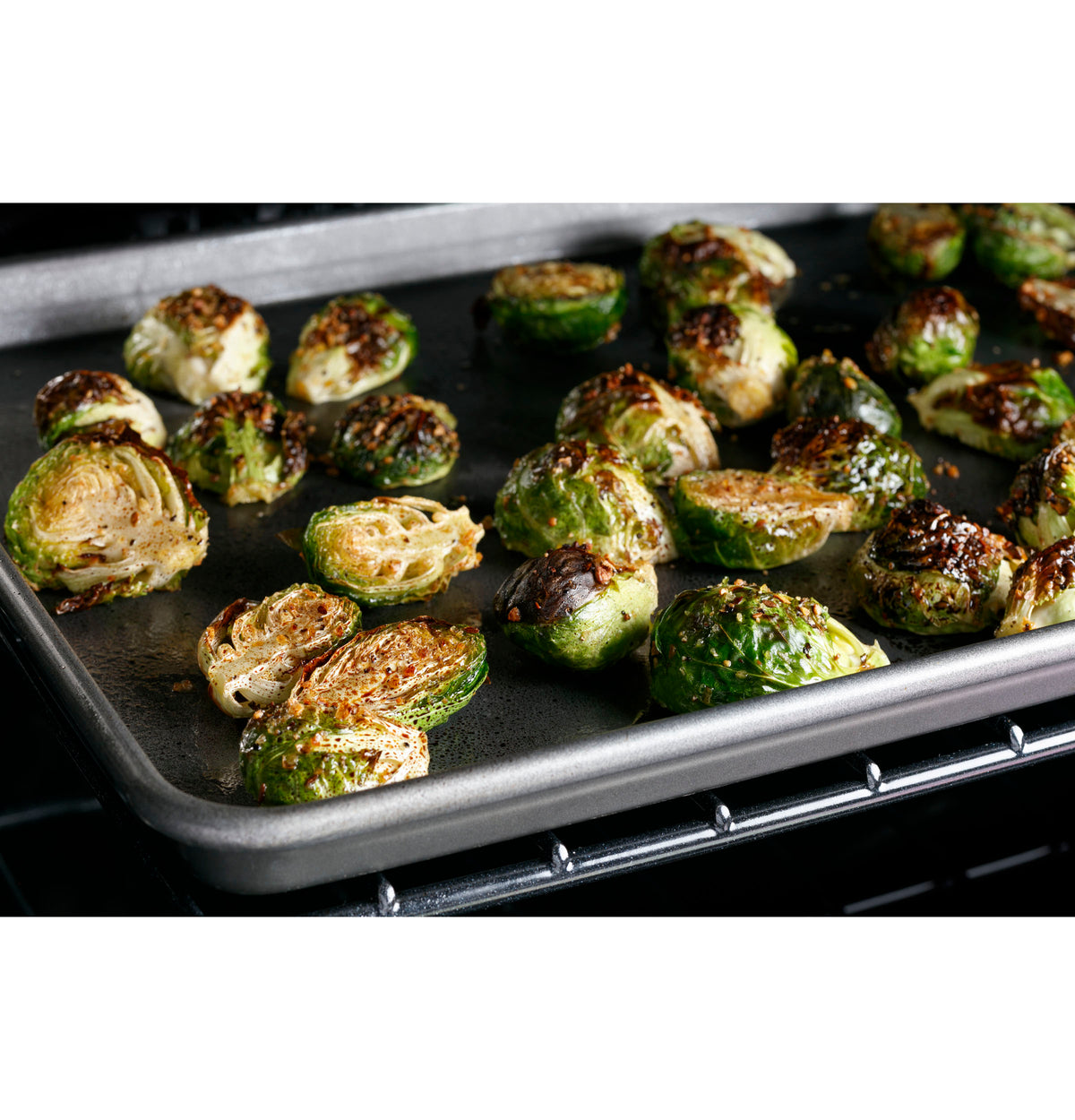 CAFE  Caf? 30" Smart Slide-in, Front-control, Induction And Convection Double-oven Range - Stainless Steel (CHS950P2MS1)