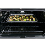 CAFE  Caf? 30" Smart Slide-in, Front-control, Induction And Convection Double-oven Range - Stainless Steel (CHS950P2MS1)