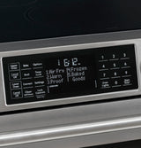 CAFE  Caf? 30" Smart Slide-in, Front-control, Induction And Convection Double-oven Range - Matte White (CHS950P4MW2)