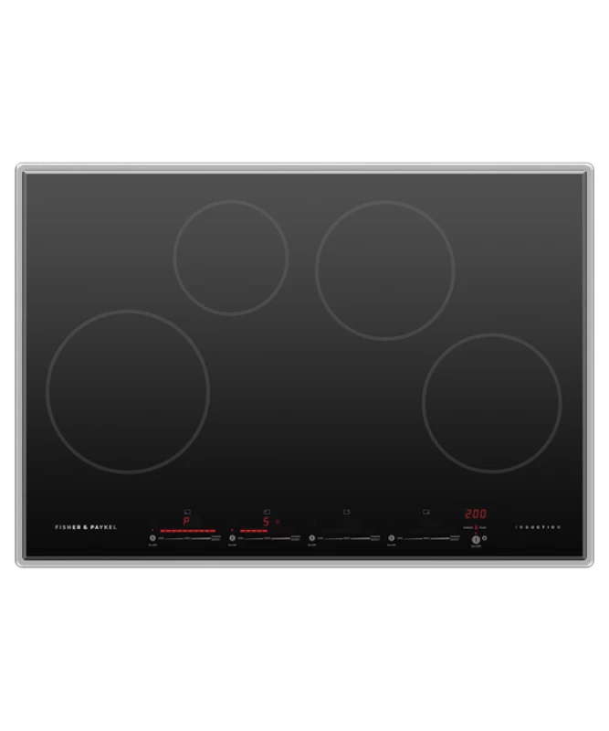 Fisher Paykel  Induction Cooktop, 30", 4 Zones - Black Glass (CI304PTX4)