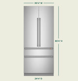 CAFE  36" Integrated French-door Refrigerator - Stainless Steel (CIP36NP2VS1)