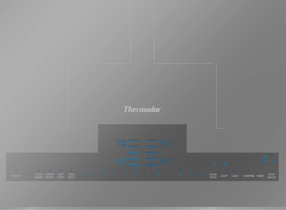THERMADOR  Liberty® Induction Cooktop 30'' Titanium Gray, Without Frame - Titanium Gray (CIT30FBG)