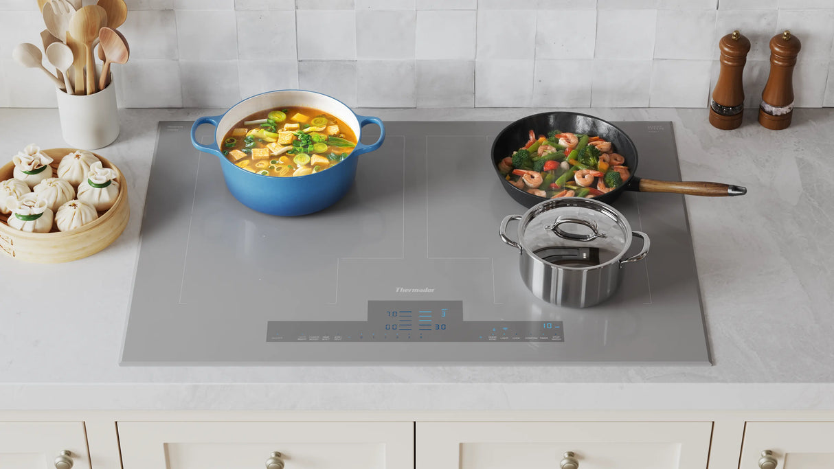 THERMADOR  Liberty® Induction Cooktop 30'' Titanium Gray, Without Frame - Titanium Gray (CIT30FBG)