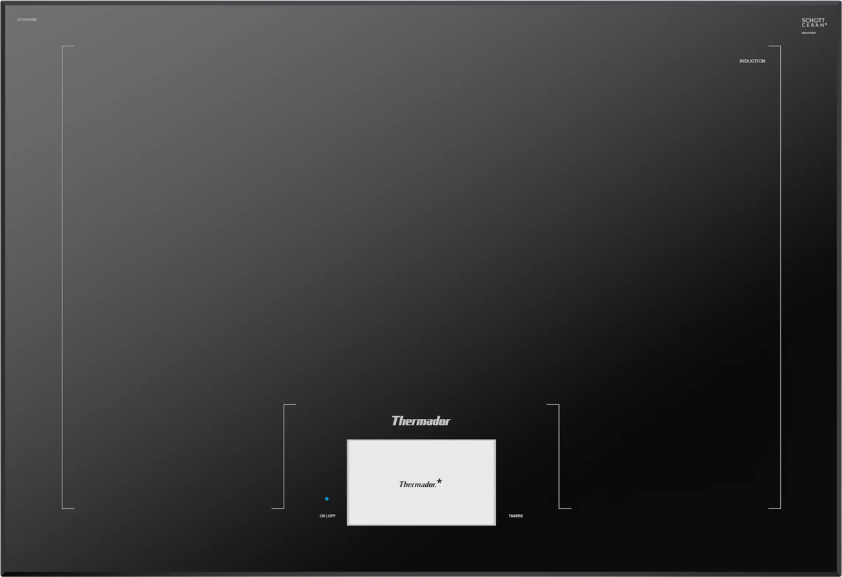 Thermador  Freedom® Induction Cooktop 30'' , Without Frame - Dark Gray (CIT30YWBB)