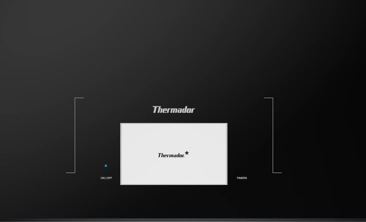 Thermador  Freedom® Induction Cooktop 30'' , Without Frame - Dark Gray (CIT30YWBB)
