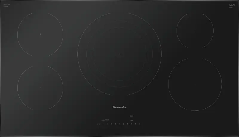 Thermador  36" Heritage Induction Cooktop - Black (CIT365BB)