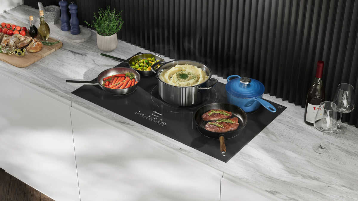THERMADOR  Heritage® Induction Cooktop 36'' Without Frame - Black (CIT365BB)