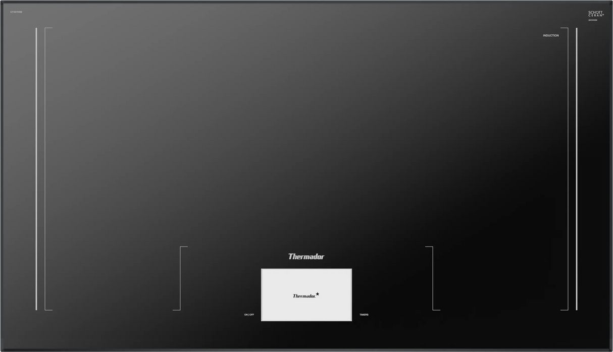 THERMADOR  Freedom® Induction Cooktop 36'' , Without Frame - Dark Gray (CIT36YWBB)