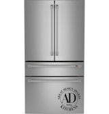 CAFE  Caf? 23.2 Cu. Ft. Smart Counter-depth 4-door French-door Refrigerator With Dual-dispense Autofill Pitcher - Stainless Steel (CJE23DP2WS1)