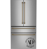 CAFE  Caf? 23.2 Cu. Ft. Smart Counter-depth 4-door French-door Refrigerator With Dual-dispense Autofill Pitcher - Stainless Steel (CJE23DP2WS1)