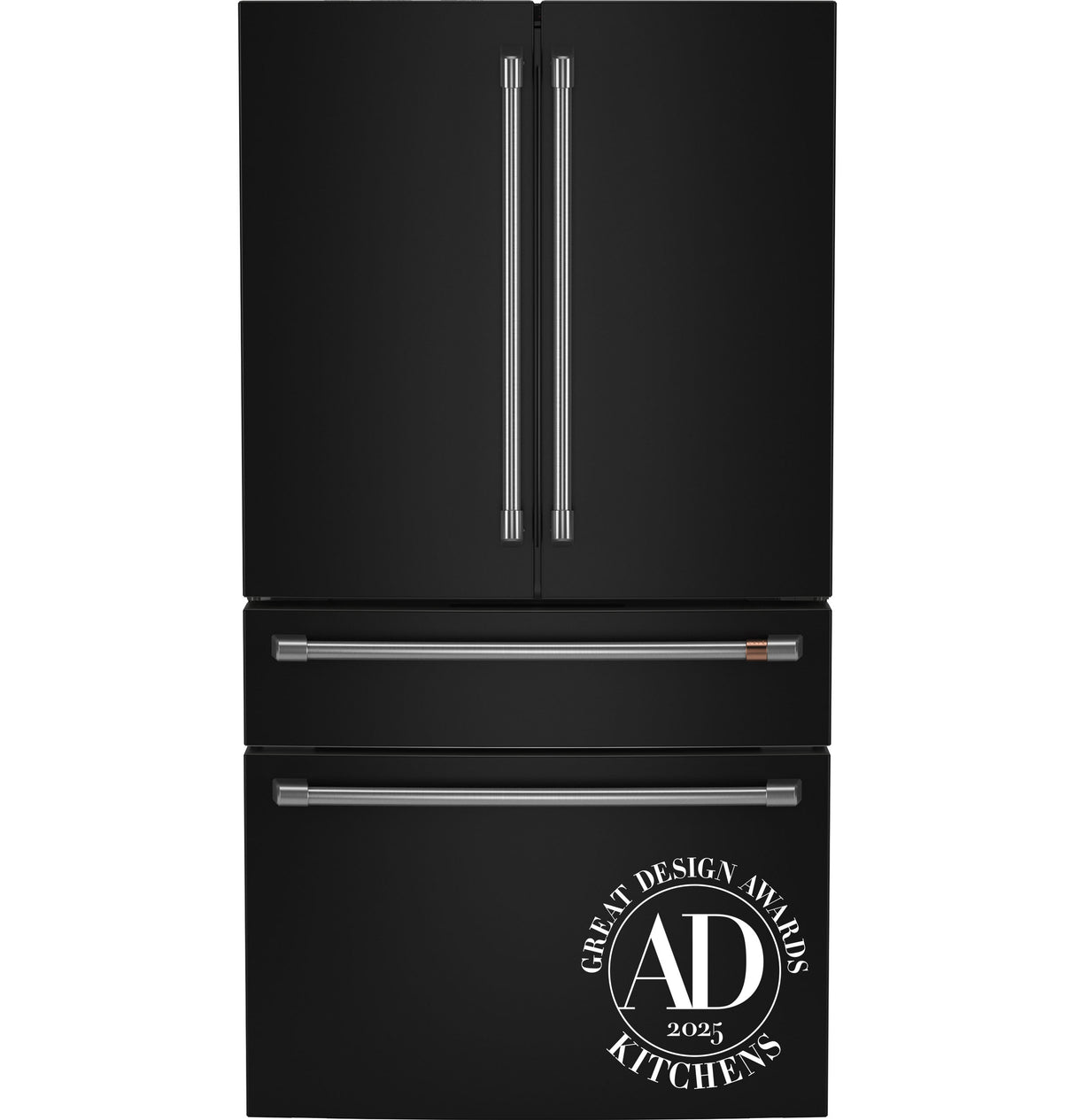 CAFE  Caf? 23.2 Cu. Ft. Smart Counter-depth 4-door French-door Refrigerator With Dual-dispense Autofill Pitcher - Matte Black (CJE23DP3WD1)