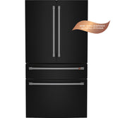 CAFE  Caf? 23.2 Cu. Ft. Smart Counter-depth 4-door French-door Refrigerator With Dual-dispense Autofill Pitcher - Matte Black (CJE23DP3WD1)