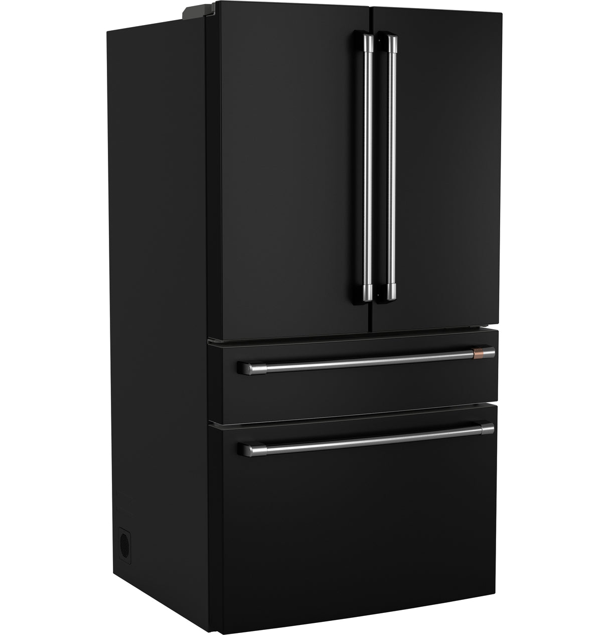 CAFE  Caf? 23.2 Cu. Ft. Smart Counter-depth 4-door French-door Refrigerator With Dual-dispense Autofill Pitcher - Matte Black (CJE23DP3WD1)