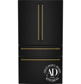 CAFE  Caf? 23.2 Cu. Ft. Smart Counter-depth 4-door French-door Refrigerator With Dual-dispense Autofill Pitcher - Matte Black (CJE23DP3WD1)