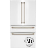 CAFE  Caf? 23.2 Cu. Ft. Smart Counter-depth 4-door French-door Refrigerator With Dual-dispense Autofill Pitcher - Matte White (CJE23DP4WW2)