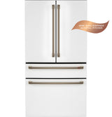 CAFE  Caf? 23.2 Cu. Ft. Smart Counter-depth 4-door French-door Refrigerator With Dual-dispense Autofill Pitcher - Matte White (CJE23DP4WW2)