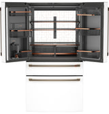 CAFE  Caf? 23.2 Cu. Ft. Smart Counter-depth 4-door French-door Refrigerator With Dual-dispense Autofill Pitcher - Matte White (CJE23DP4WW2)