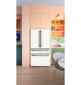 CAFE  Caf? 23.2 Cu. Ft. Smart Counter-depth 4-door French-door Refrigerator With Dual-dispense Autofill Pitcher - Matte White (CJE23DP4WW2)
