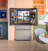 CAFE  Caf? 23.2 Cu. Ft. Smart Counter-depth 4-door French-door Refrigerator With Dual-dispense Autofill Pitcher - Matte White (CJE23DP4WW2)