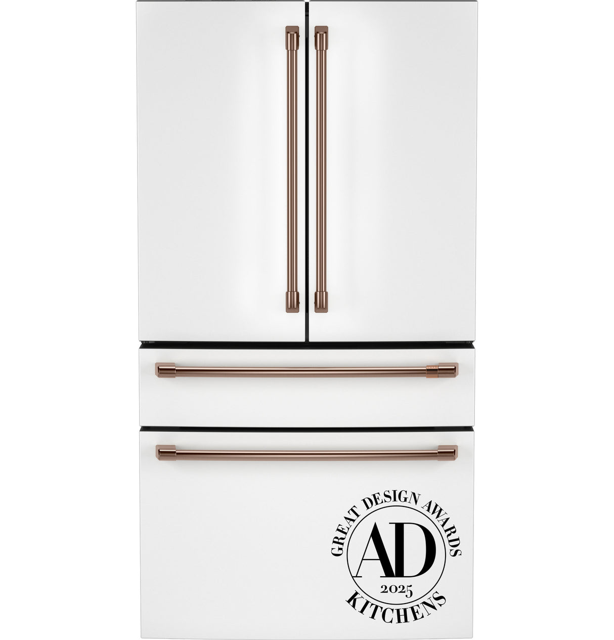 CAFE  Caf? 23.2 Cu. Ft. Smart Counter-depth 4-door French-door Refrigerator With Dual-dispense Autofill Pitcher - Matte White (CJE23DP4WW2)