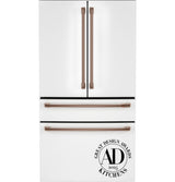 CAFE  Caf? 23.2 Cu. Ft. Smart Counter-depth 4-door French-door Refrigerator With Dual-dispense Autofill Pitcher - Matte White (CJE23DP4WW2)