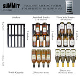 Summit 18" Wide Built-In Wine Cellar - Glass (CL18WC)