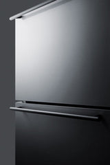 Summit 24" Wide Built-In 2-Drawer All-Freezer - Stainless Steel/Panel-Ready (CL2F249)