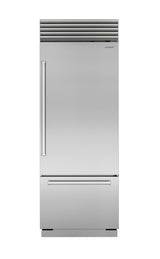 Sub-Zero 30" Classic Over-and-Under Refrigerator/Freezer - Stainless (CL3050USPL)