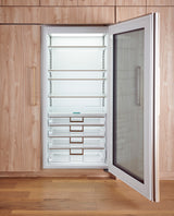 SUB-ZERO  36" Classic Refrigerator with Glass Door - Tubular Handle - Stainless Steel (CL3650RGSTR)